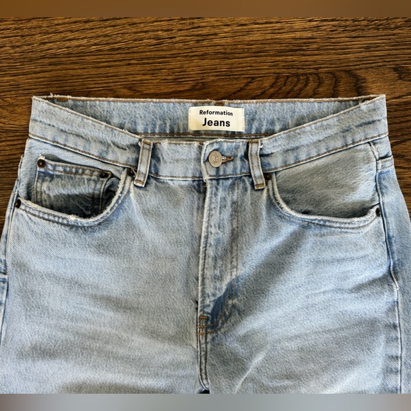 Reformation Julia High Cigarette Jean Size 26 - Picture 5 of 6
